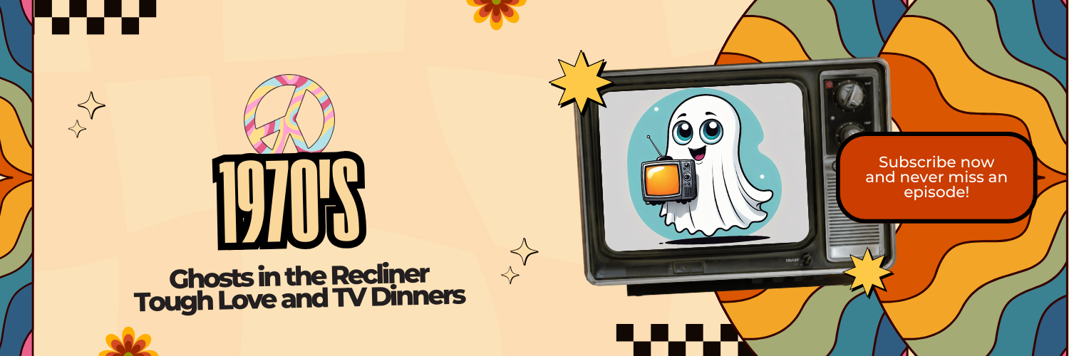 Ghost Papa 1970s Banner